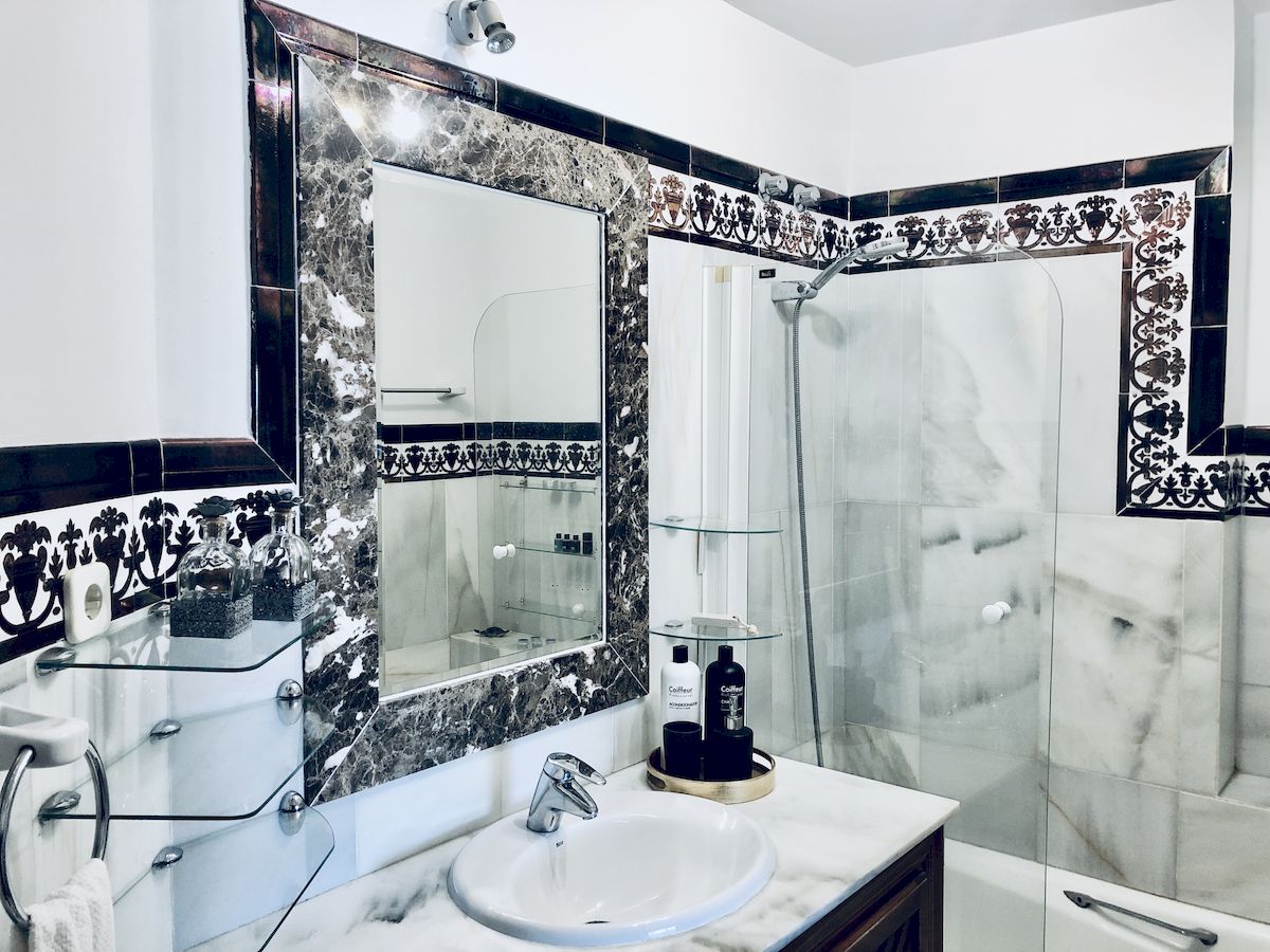 Luxurious Bathroom in Mijas Golf Rental apartment