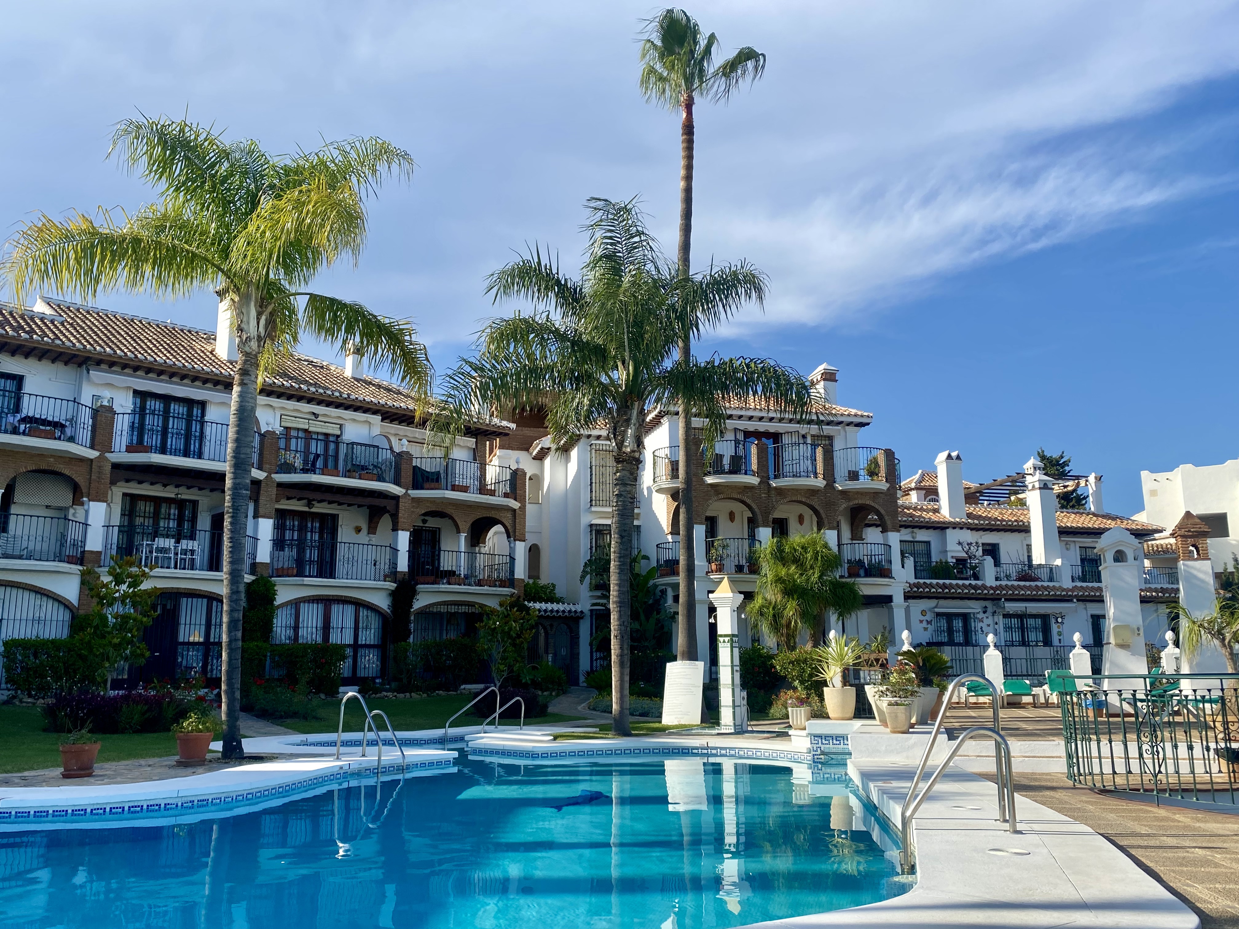 Swimming Pool in Mijas Golf Rental apartment