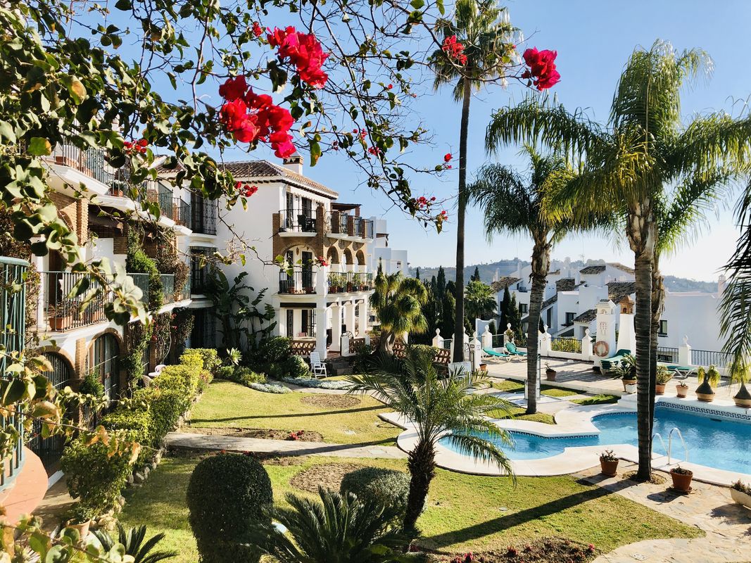 Garden View in Puebla Aida